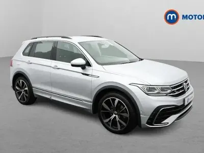 Used VW Tiguan R-line 150 HP (110 kW) 2021 Silver SUV