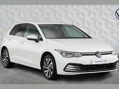 Used VW Golf VIII Style 200 HP (147 kW) 2021 White Hatchback