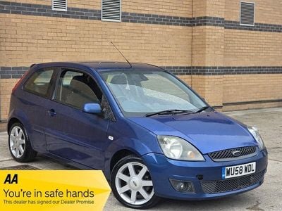 Used Ford Fiesta Zetec 2008 Blue Hatchback