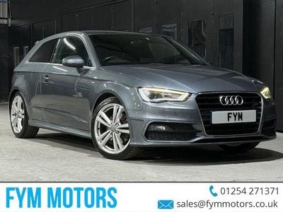 Used Audi A3 S-Line 180 HP (132 kW) 2014 Grey Hatchback