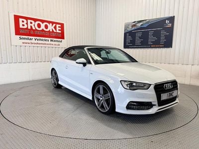 White Used 2015 Audi A3 Cabriolet S-Line Cabriolet | £7,890 (Fair price)