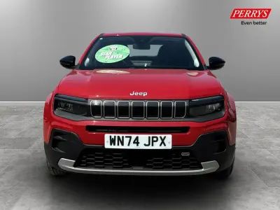 Used Jeep Avenger Altitude 100 HP (73 kW) 2024 Red SUV