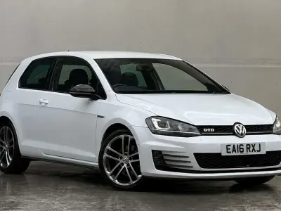 Used VW Golf VII GTD 2016 White Hatchback