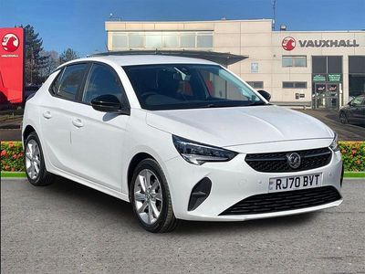 Used Vauxhall Corsa 75 HP (55 kW) 2020 White Hatchback