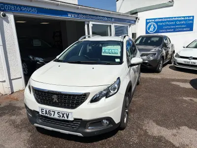 Used Peugeot 2008 Allure 82 HP (60 kW) 2017 White SUV