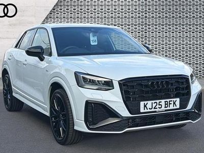 Used Audi Q2 Black Edition 150 HP (110 kW) 2025 White SUV