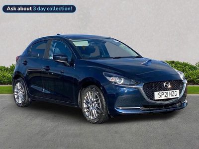 Used Mazda 2 Inclusive 90 HP (66 kW) 2021 Blue Hatchback