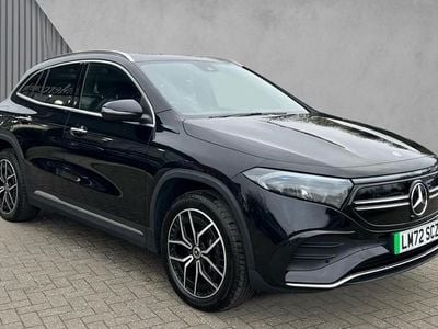Cosmos black metallic Used 2022 Mercedes EQA350 AMG Line Premium SUV | £23,980 (Fair price)
