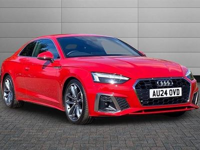 Begagnad Audi A5 S-Line 204 HK (150 kW) 2024 Röd Sportkupé