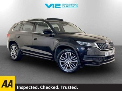 Used Skoda Kodiaq LAURIN & KLEMENT 190 HP (139 kW) 2019 Black SUV