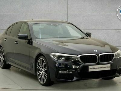 Black Used 2017 BMW 540 M Sport Sedan | £24,500