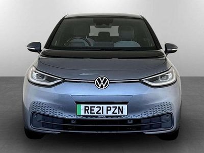 Used VW ID.3 Pro Performance 150 kW (204 HP) 2021 Blue Hatchback