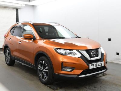 Używany Nissan X-Trail N-Connecta 130 KM (95 kW) 2018 Pomarańczowy SUV