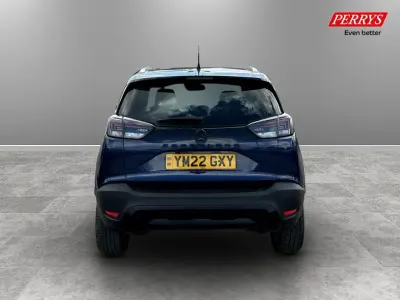 Used Vauxhall Crossland Ultimate 108 HP (79 kW) 2022 Blue SUV