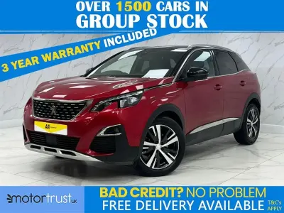 Gebraucht Peugeot 3008 GT-line 180 PS (132 kW) 2019 Rot SUV