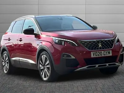Used Peugeot 3008 Premium 181 HP (133 kW) 2020 Red SUV