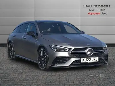 Käytetty Mercedes CLA35 AMG Premium Plus 2022 Harmaa Farmari