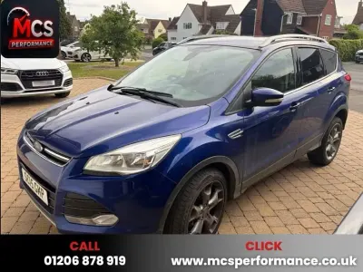 Used Ford Kuga Titanium 150 HP (110 kW) 2015 Blue SUV