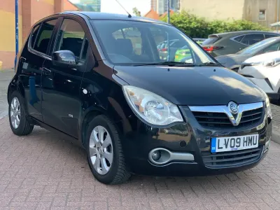 Used Vauxhall Agila Design Edition 85 HP (62 kW) 2009 Black MPV