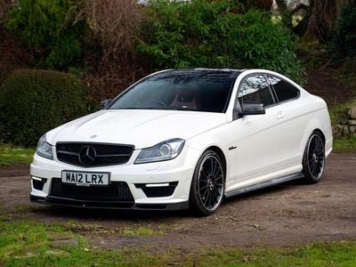 Used Mercedes C63 AMG Edition 1 487 HP (358 kW) 2012 White Coupe