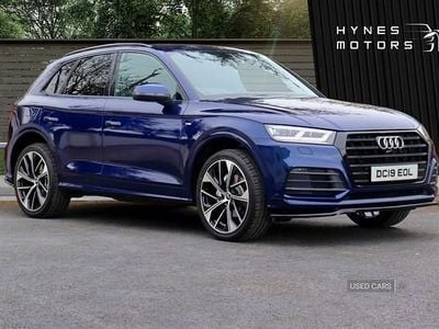 Used Audi Q5 S-Line 190 HP (139 kW) 2019 Blue SUV