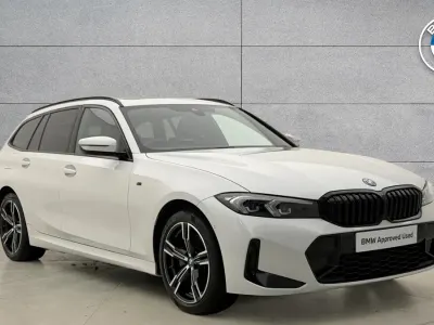 Used BMW 330e M Sport 288 HP (211 kW) 2024 White Estate