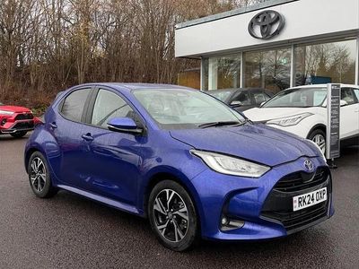 Blue Used 2024 Toyota Yaris Hybrid Design Hatchback | £19,495 (Fair price)