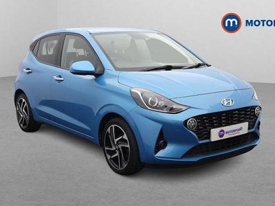 Used Hyundai i10 Premium 84 HP (61 kW) 2022 Blue Hatchback