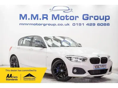 Used BMW 118 M Sport 2017 White Hatchback