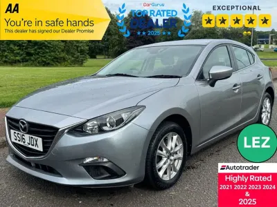 Used Mazda 3 100 HP (73 kW) 2016 Silver Hatchback