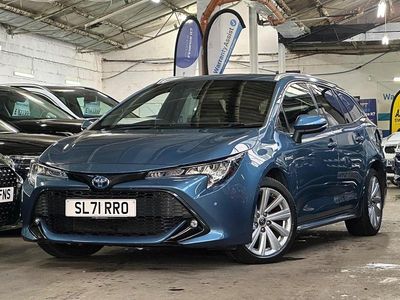 Used Toyota Corolla Design 122 HP (89 kW) 2021 Blue Estate