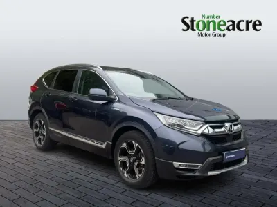 Begagnad Honda CR-V Hybrid 184 HK (135 kW) 2020 Blå SUV
