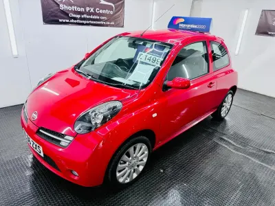 Używany Nissan Micra 2006 Czerwony Hatchback