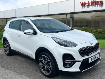 Used Kia Sportage GT-Line 174 HP (127 kW) 2018 White SUV