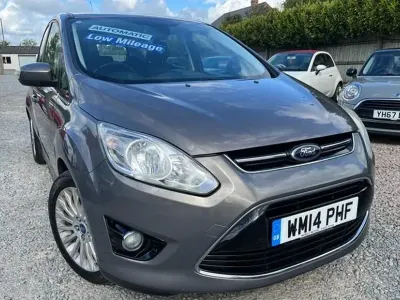 Begagnad Ford C-MAX Titanium 2014 Brun Minibuss