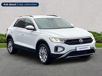 New VW T-Roc Match 2026 White SUV