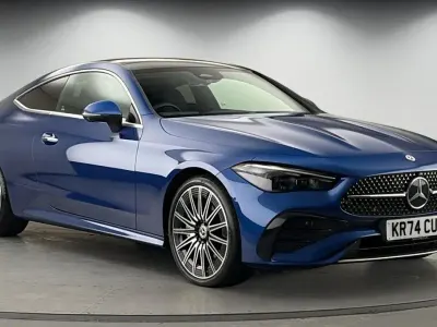 Used Mercedes CLE450 AMG line 2023 Spectral blue Coupe
