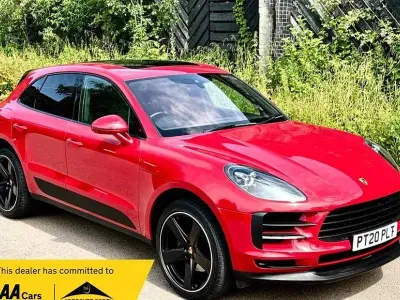 Used Porsche Macan 252 HP (185 kW) 2020 Red SUV