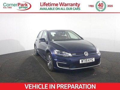 Used VW e-Golf 100 kW (136 HP) 2019 Blue Hatchback
