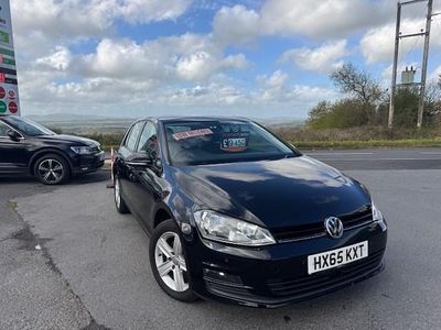 Used VW Golf VII Match 110 HP (80 kW) 2015 Black Hatchback