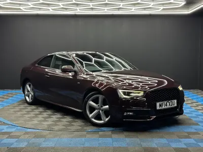 Used Audi A5 Black Edition 2014 Red Coupe