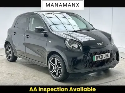 Used Smart ForFour Electric Drive Premium 60 kW (82 HP) 2021 Black Hatchback
