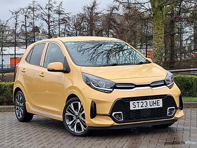 Used Kia Picanto GT-Line 67 HP (49 kW) 2023 Yellow Hatchback