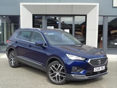 Używany Seat Tarraco Xperience Lux 150 KM (110 kW) 2024 Niebieski SUV