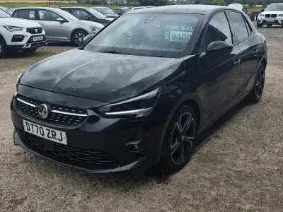 Used Vauxhall Corsa SRi 100 HP (73 kW) 2021 Black Hatchback