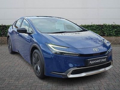 New Toyota Prius Design 2025 Blue Hatchback