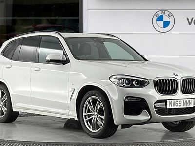 Used BMW X3 M Sport 190 HP (139 kW) 2019 White SUV