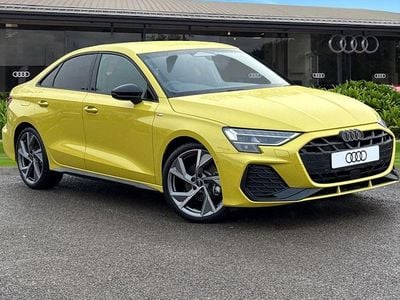 Yellow New 2026 Audi A3 Black Edition Sedan | £29,990 (Super price)