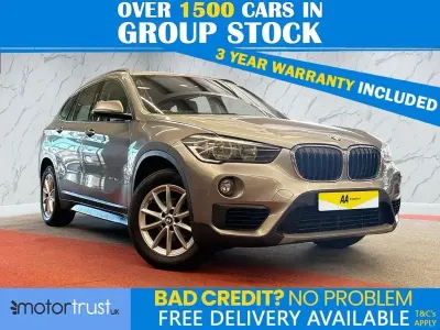 Begagnad BMW X1 Comfort Edition 150 HK (110 kW) 2017 Silver SUV