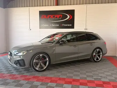 Used Audi A4 Black Edition 163 HP (119 kW) 2020 Grey Estate
